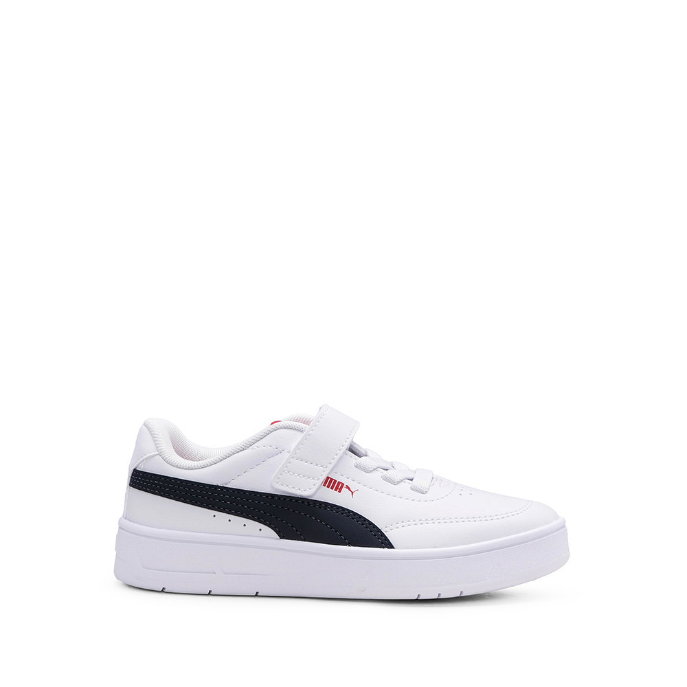 Sapatilha Casual Criança Branco E Azul