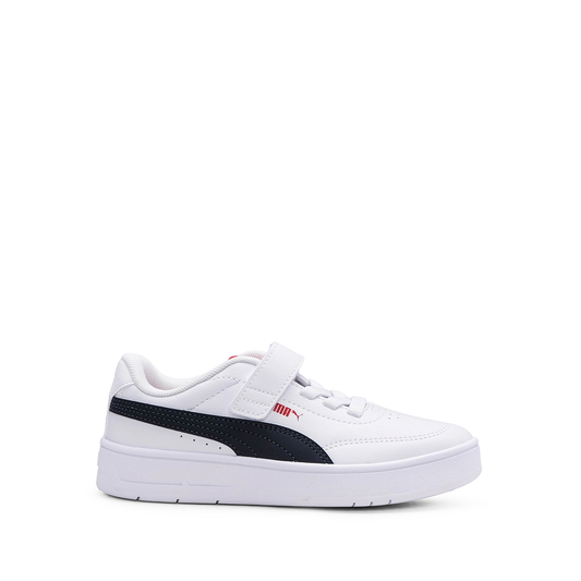 Sapatilha Casual Criança Branco E Azul