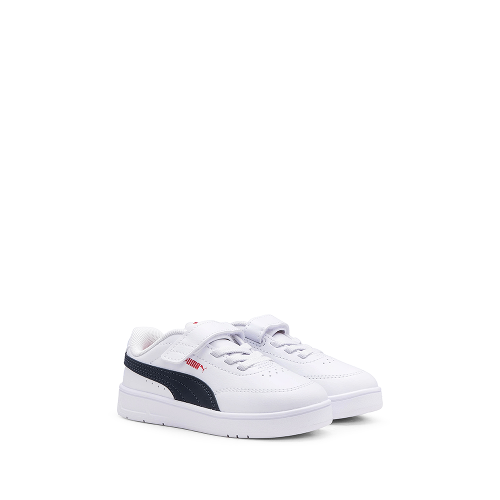Sapatilha Casual Criança Branco E Azul