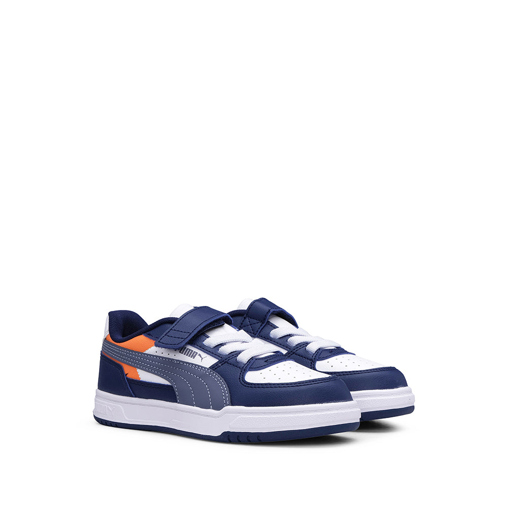 Sapatilha Desportivo Criança Branco E Azul