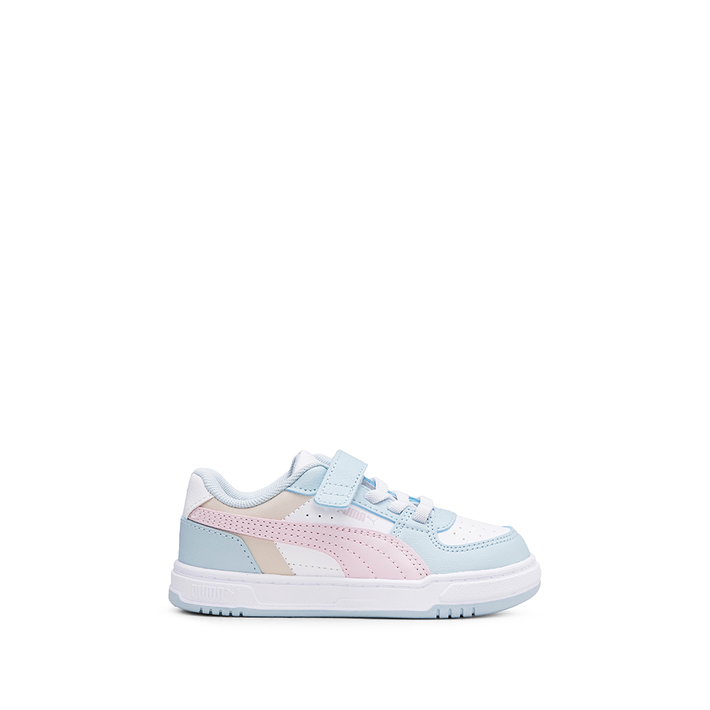 Sapatilha Casual Criança Branco E Rosa