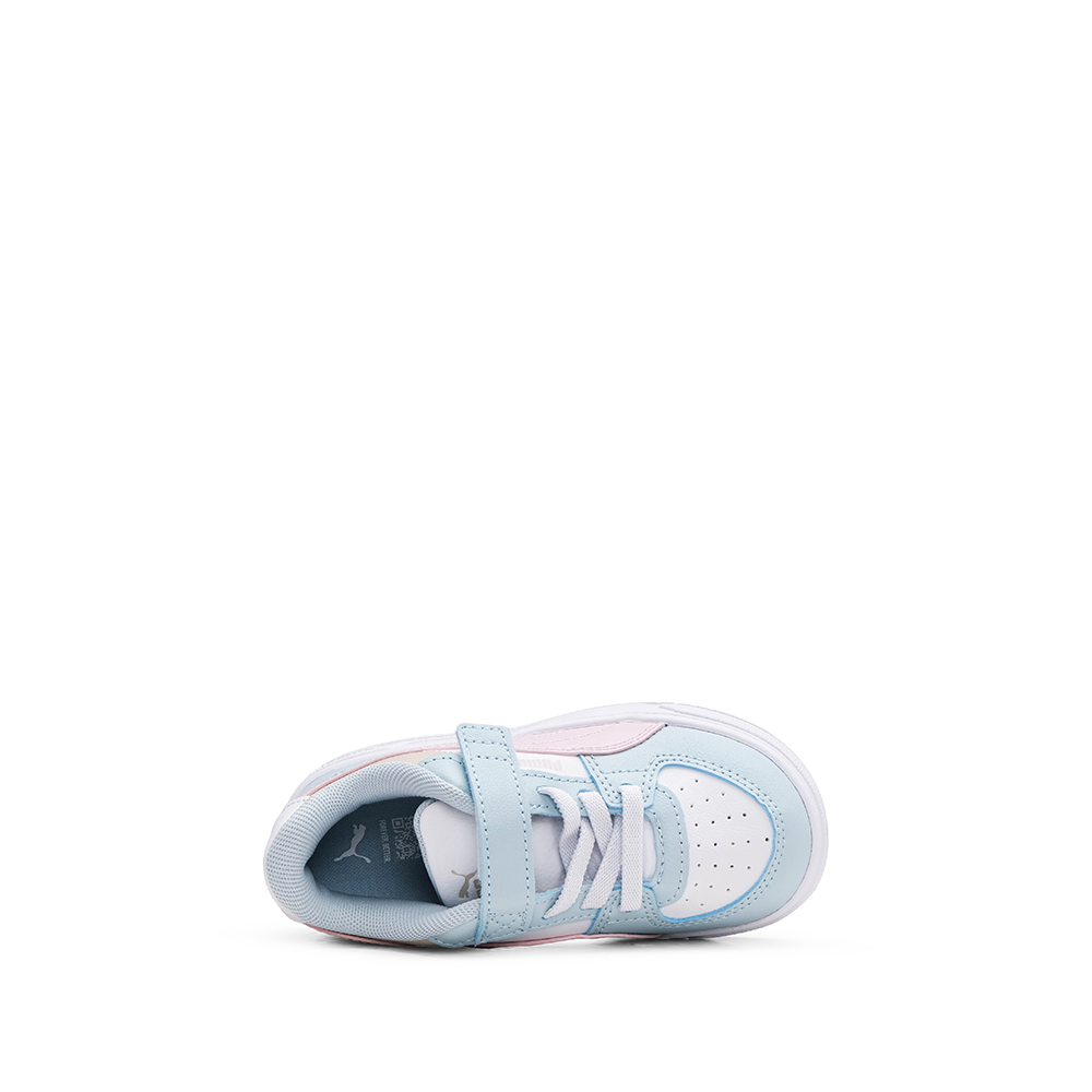 Sapatilha Casual Criança Branco E Rosa