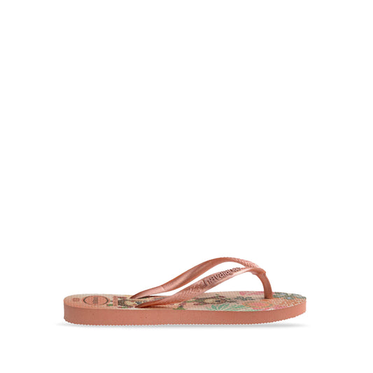 Chinelo Praia Criança Princesa Moana Rosa