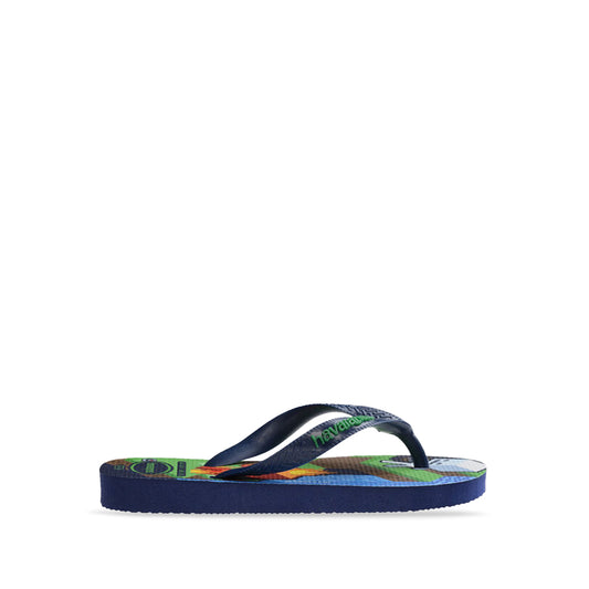 Chinelo Praia Criança Minecraft  Azul Marinho