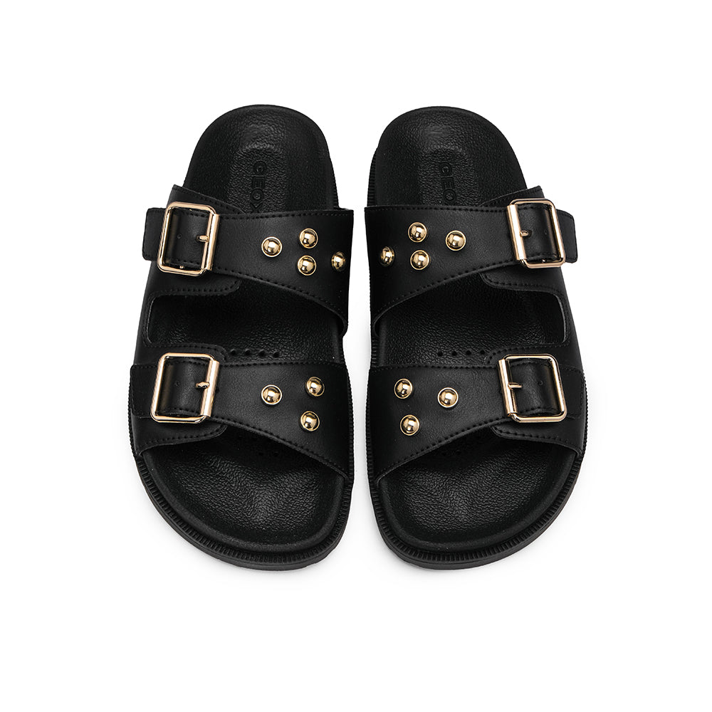 Chinelo Casual Criança Preto