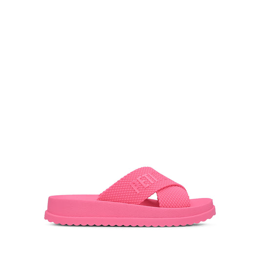 Chinelo Praia Criança Rosa