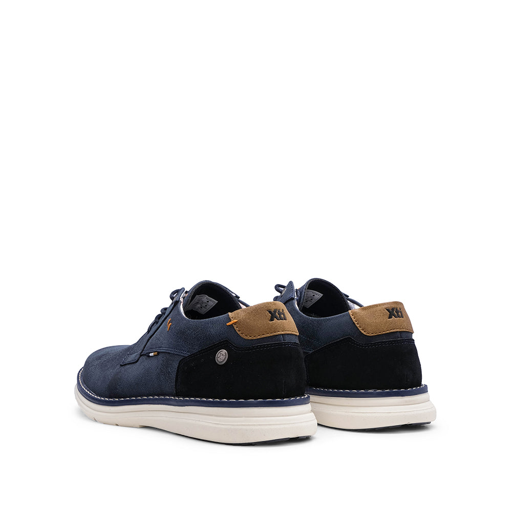Sapato Casual Homem Azul Marinho