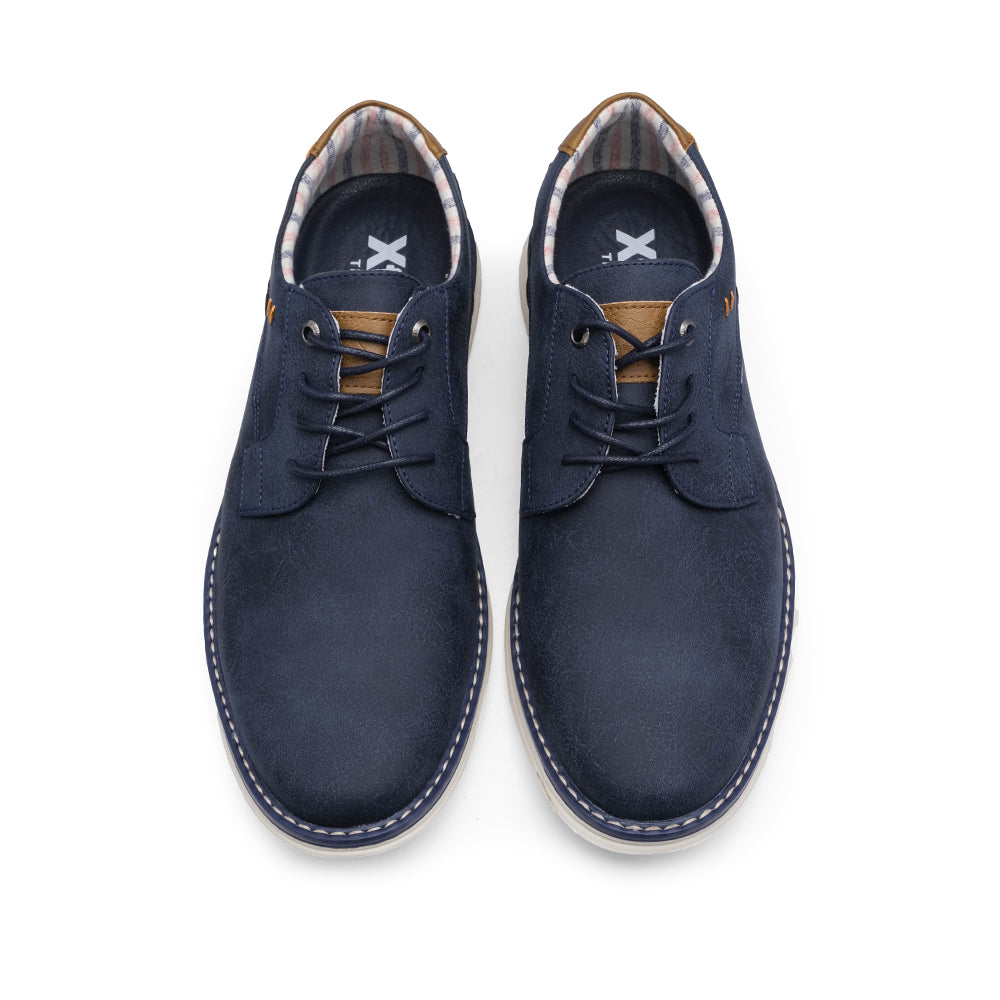 Sapato Casual Homem Azul Marinho