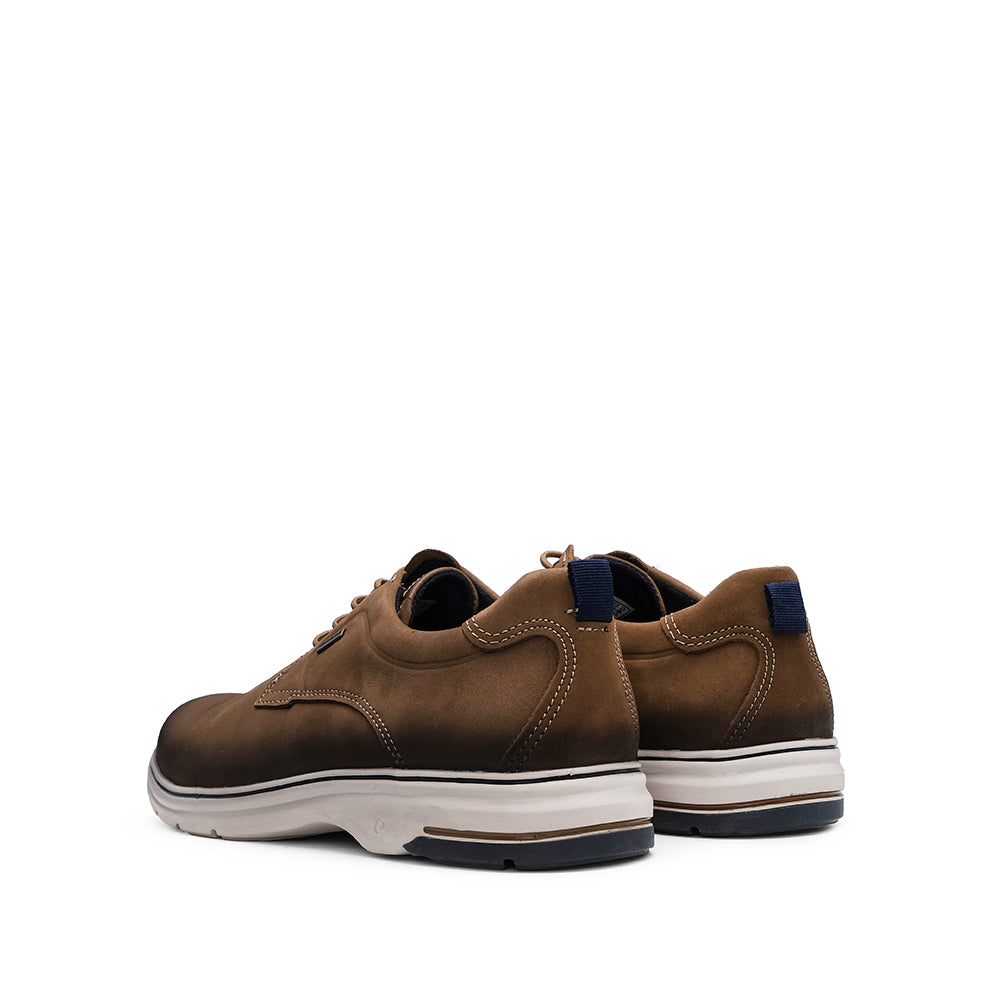 Sapato Casual Homem Pele Taupe