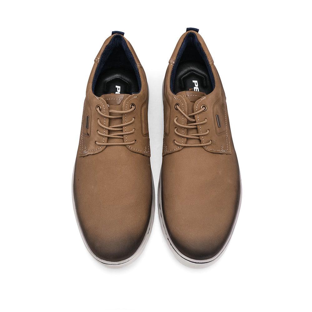 Sapato Casual Homem Pele Taupe