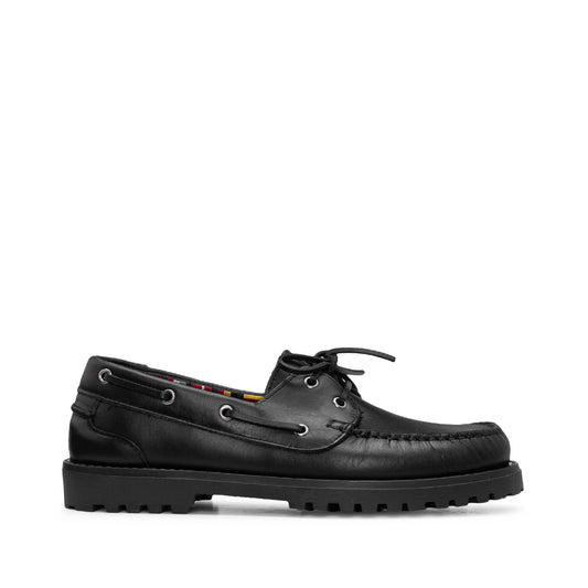 Sapato Vela Homem Pele Preto