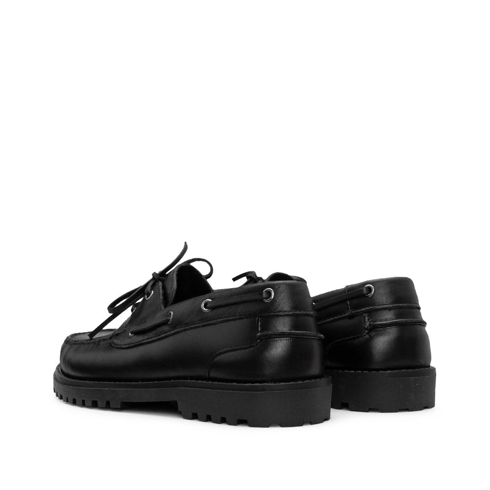 Sapato Vela Homem Pele Preto