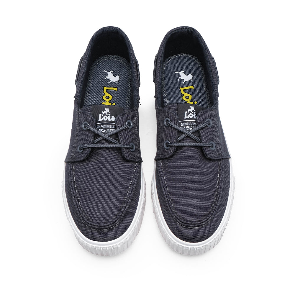 Sapato Casual Homem Azul Marinho