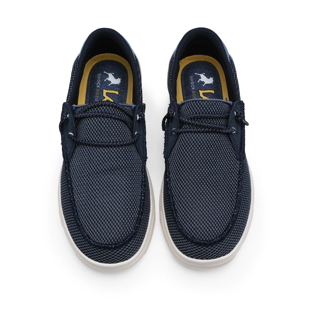 Sapato Mocassim Homem Azul Marinho