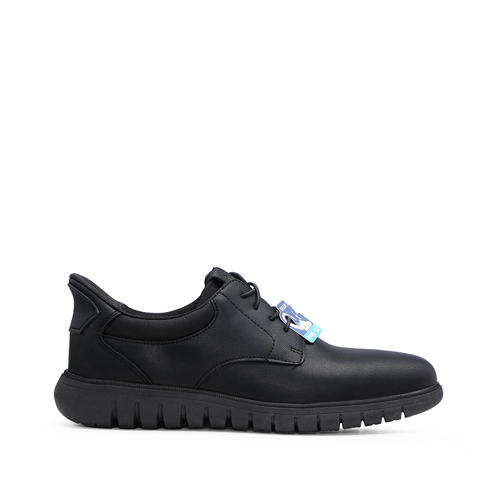 Sapato Casual Homem Pele Preto