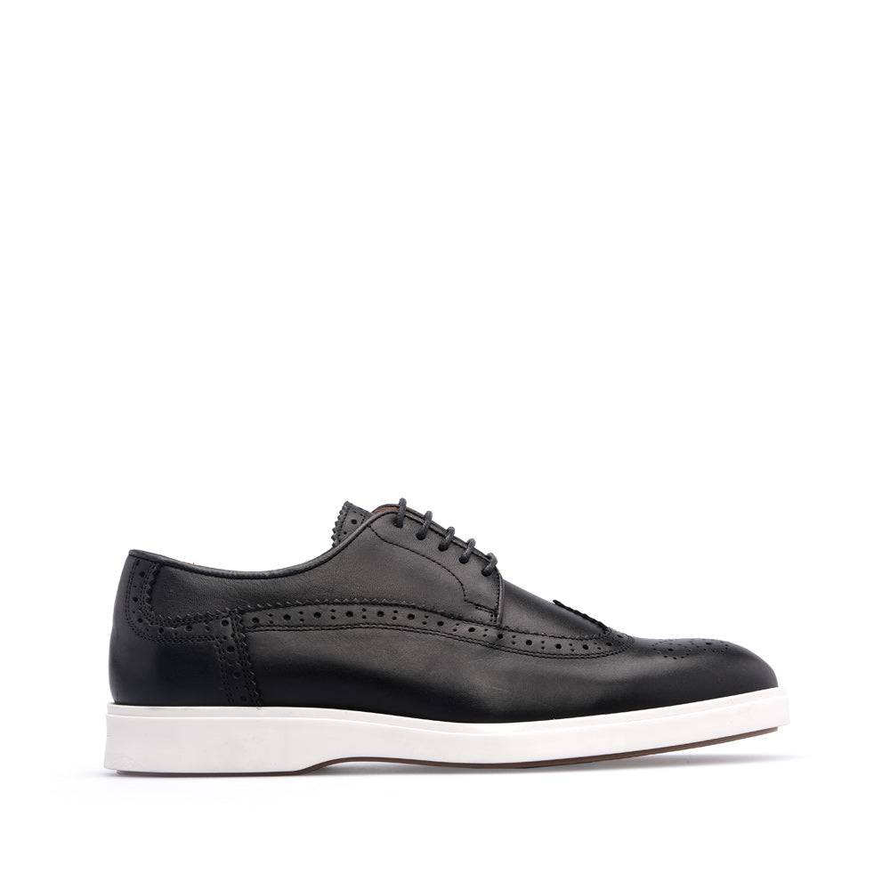 Sapato Casual Homem Pele Preto
