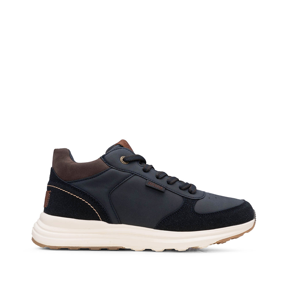 Botim Casual Homem  Azul Marinho