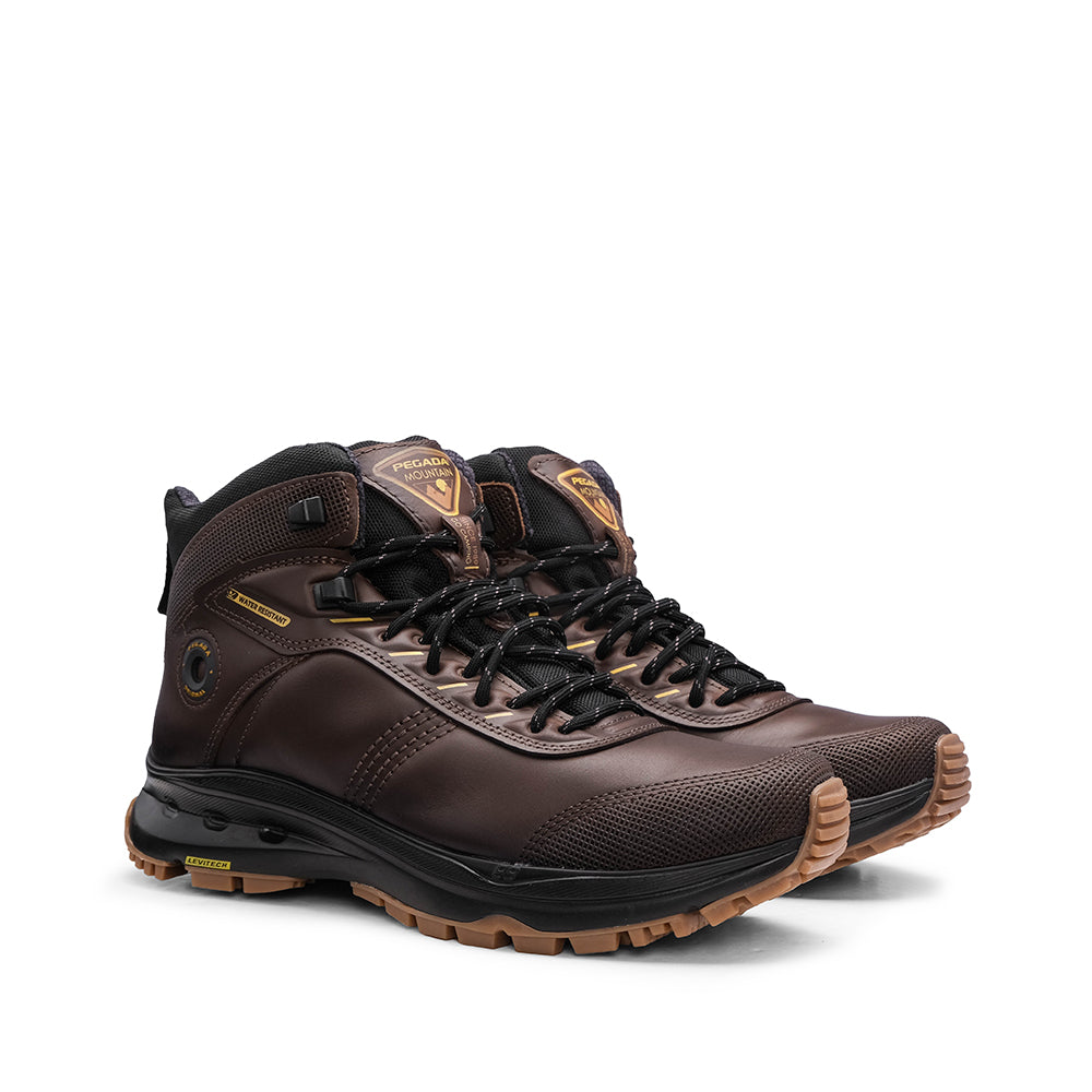 Bota Casual Homem Pele Castanho