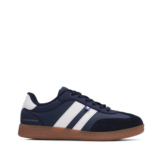 Sapatilha Casual Homem Pele Sintética Azul Marinho