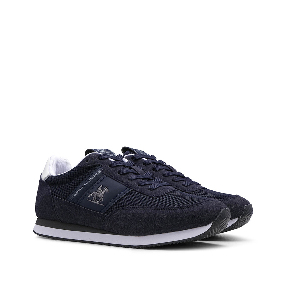 Sapatilha Casual Homem Pele Sintética Azul Marinho