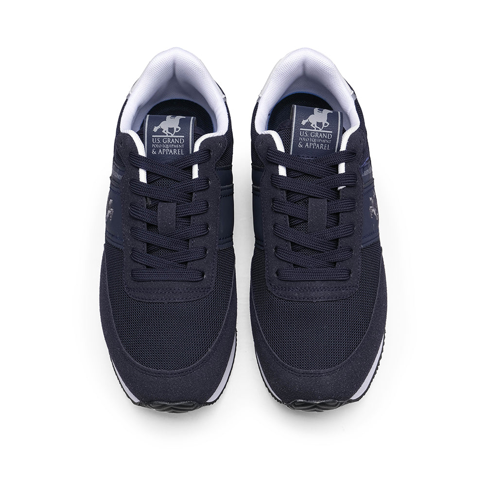 Sapatilha Casual Homem Pele Sintética Azul Marinho