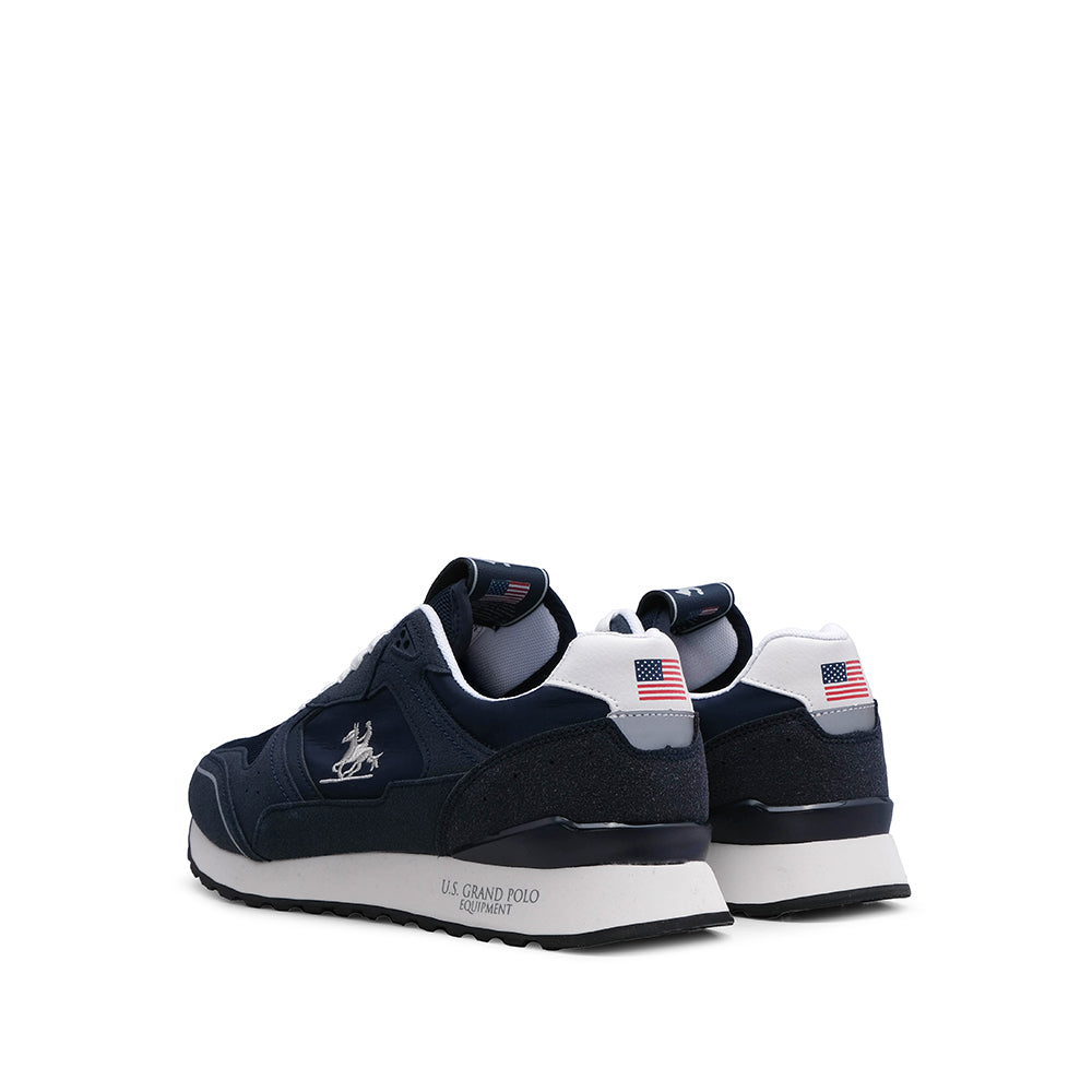 Sapatilha Casual Homem Pele Sintética Azul Marinho