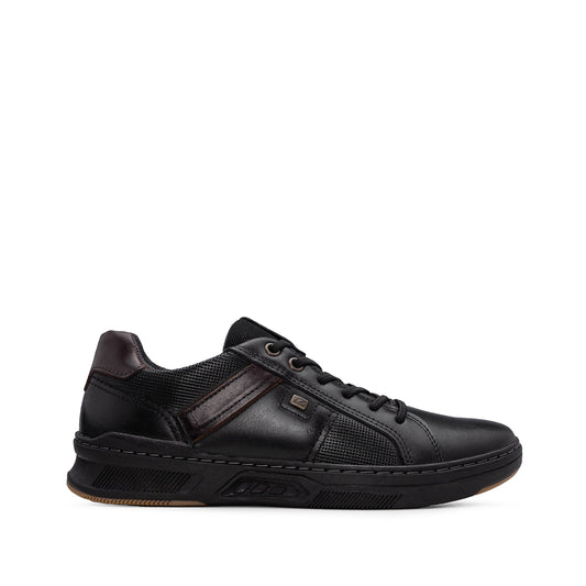 Sapatilha Casual Homem Pele Preto