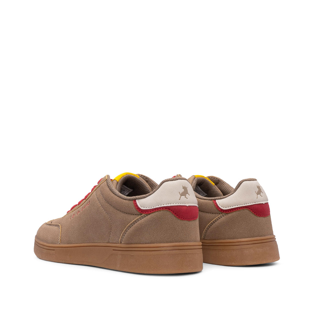 Sapatilha Casual Homem Taupe