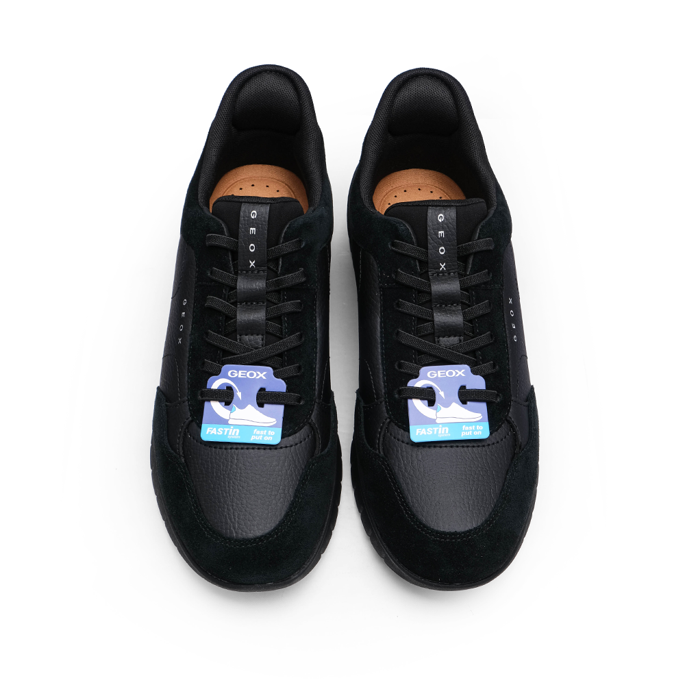 Sapatilha Casual Homem Pele Preto