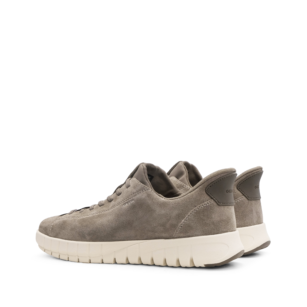 Sapatilha Casual Homem Camurça Taupe