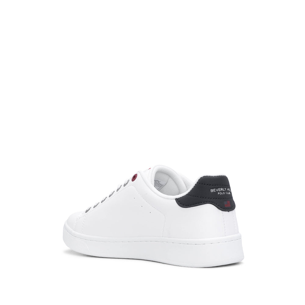 Sapatilha Casual Homem Branco E Azul