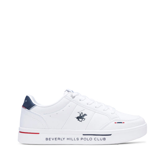 Sapatilha Casual Homem  Branco E Azul