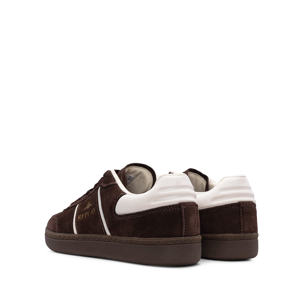 Sapatilha Casual Homem Camurça Chocolate