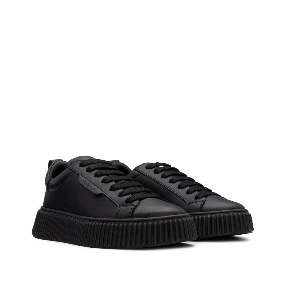 Sapatilha Casual Homem Pele Preto