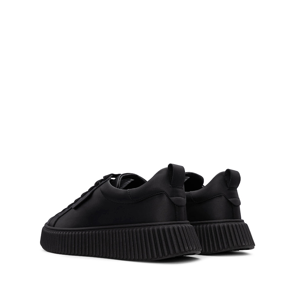 Sapatilha Casual Homem Pele Preto