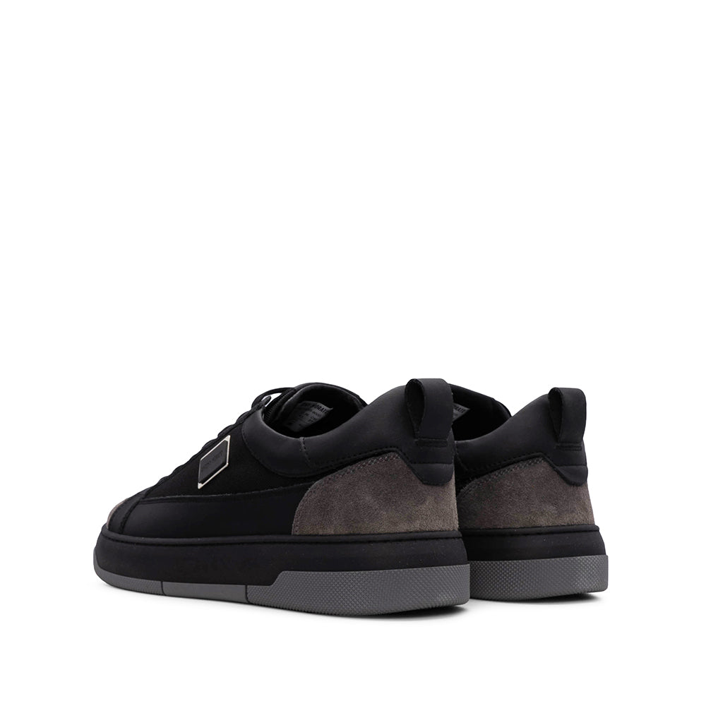 Sapatilha Casual Homem Pele Preto