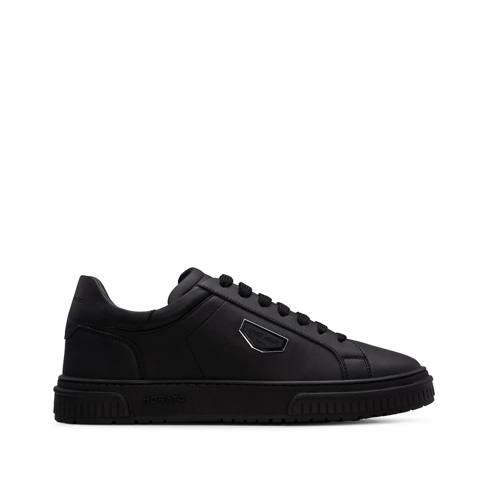 Sapatilha Casual Homem Pele Preto