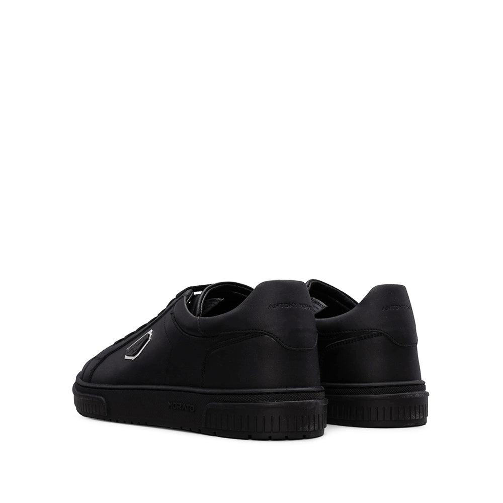 Sapatilha Casual Homem Pele Preto