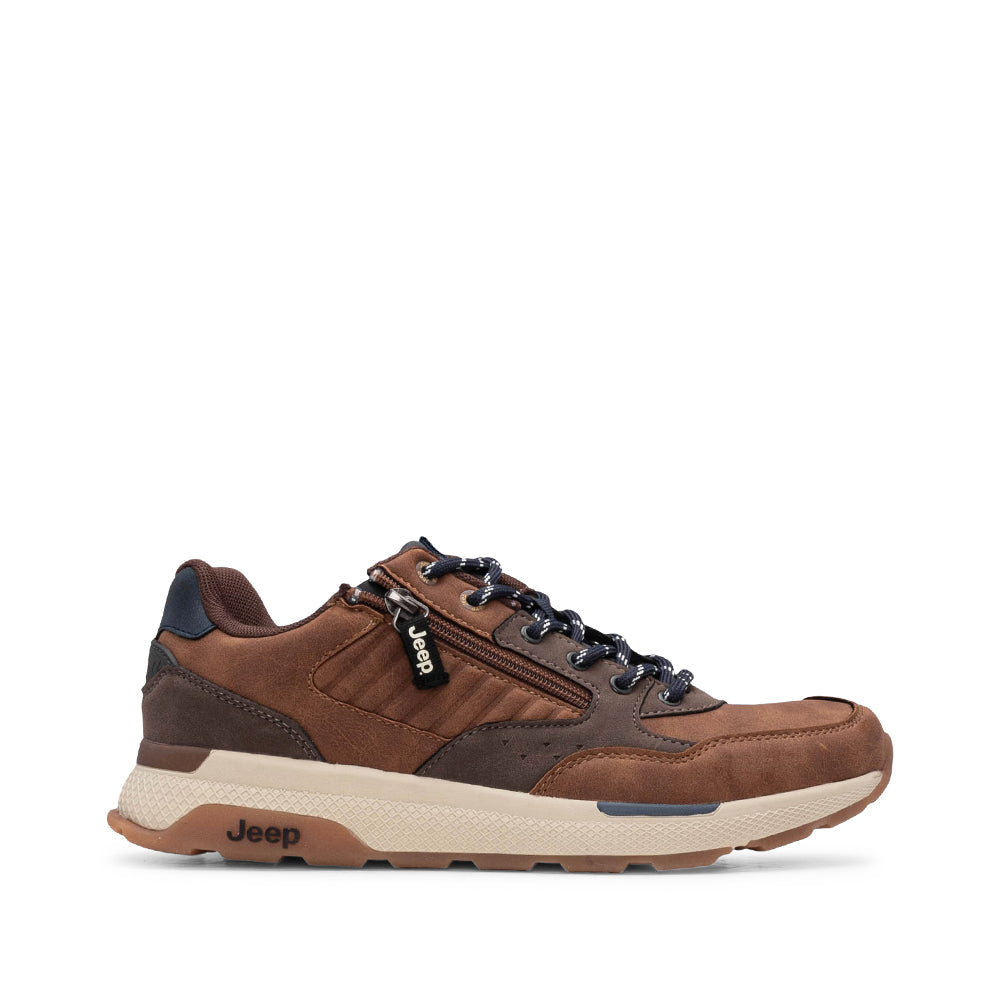 Sapatilha Casual Homem Cognac