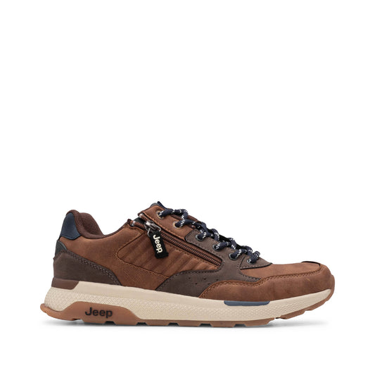 Sapatilha Casual Homem Cognac