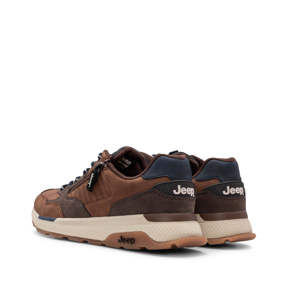 Sapatilha Casual Homem Cognac