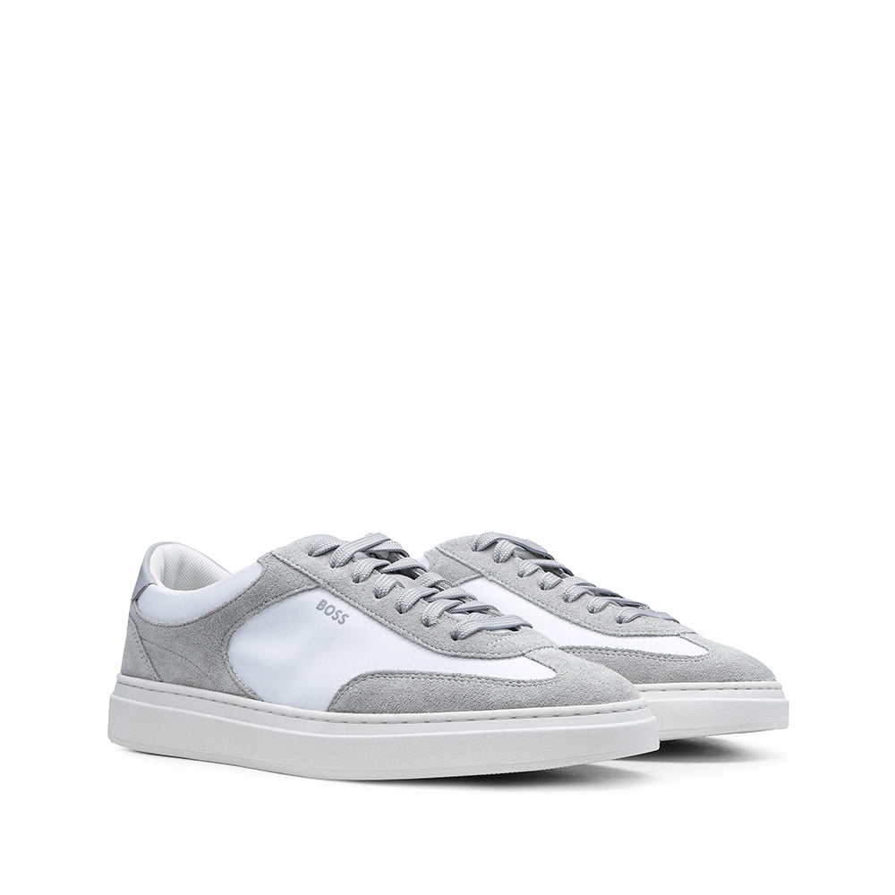 Sapatilha Casual Homem Branco E Cinza