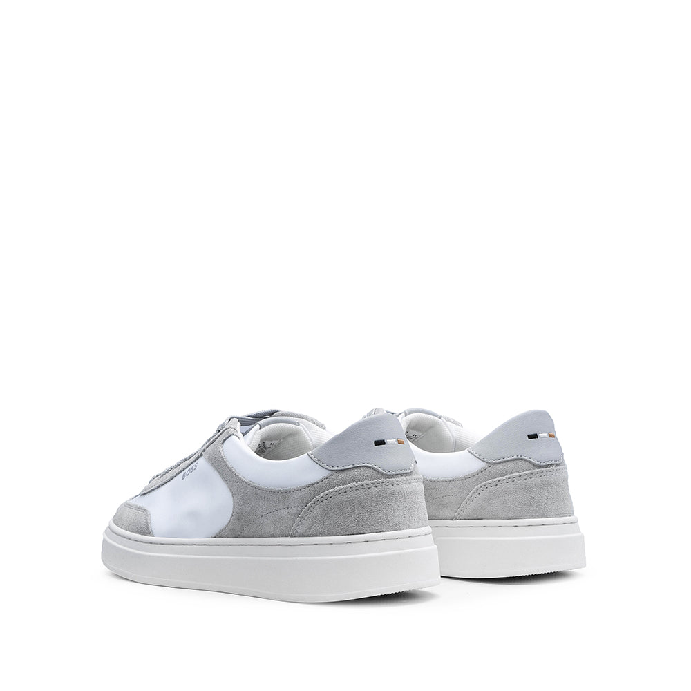 Sapatilha Casual Homem Branco E Cinza