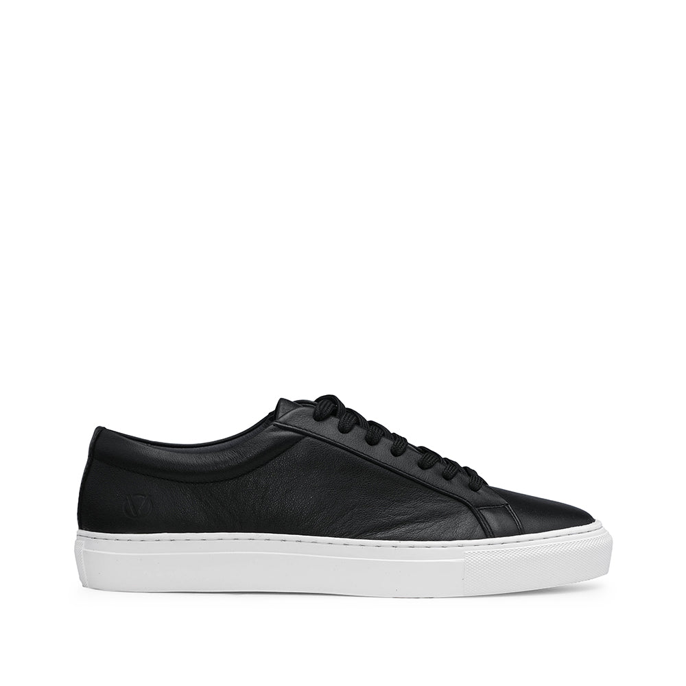 Sapatilha Casual Homem Pele Preto