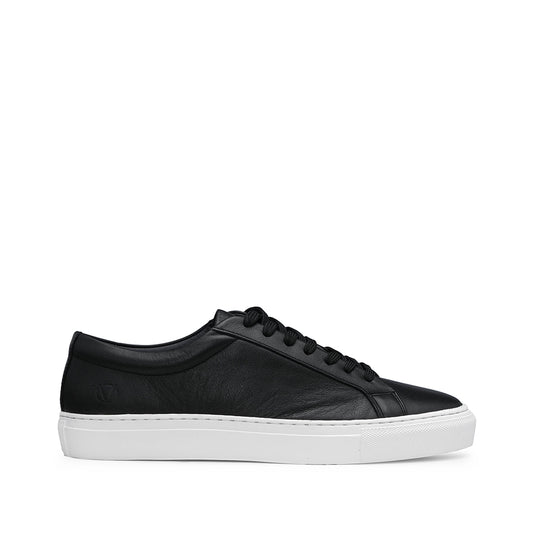 Sapatilha Casual Homem Pele Preto