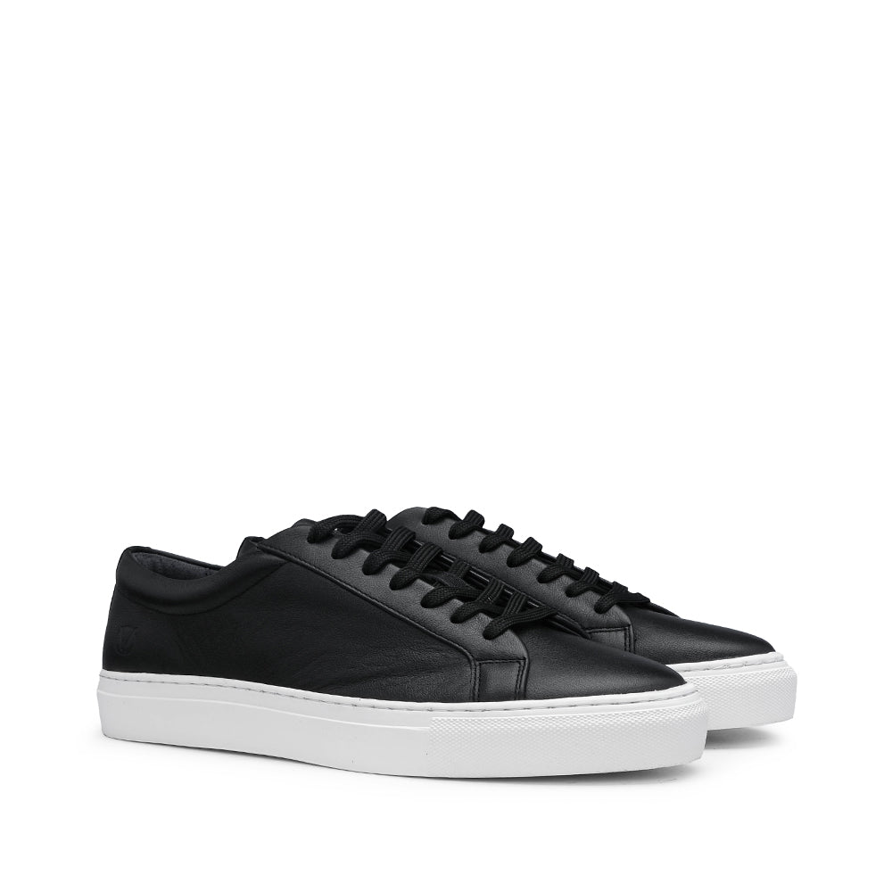 Sapatilha Casual Homem Pele Preto