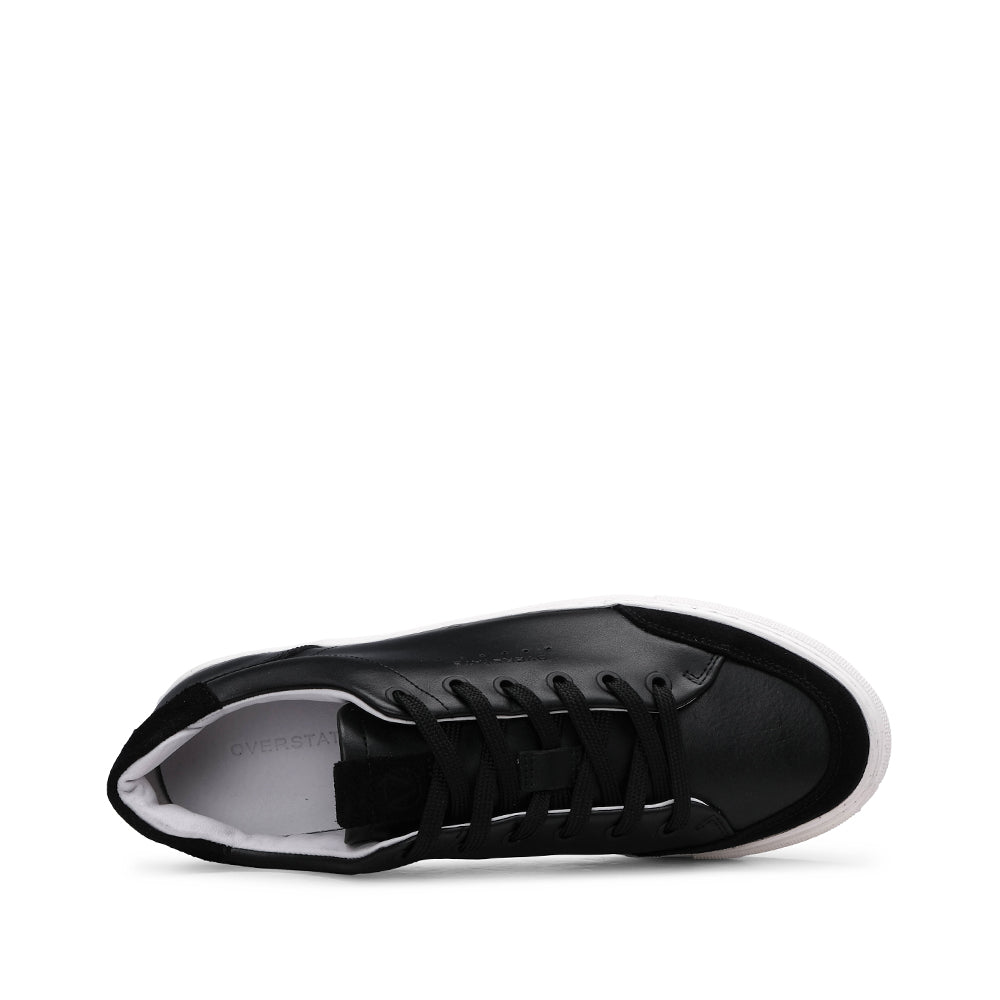 Sapatilha Casual Homem Pele Preto