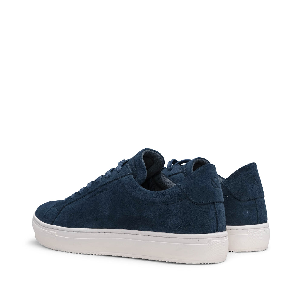 Sapatilha Casual Homem Camurça Azul