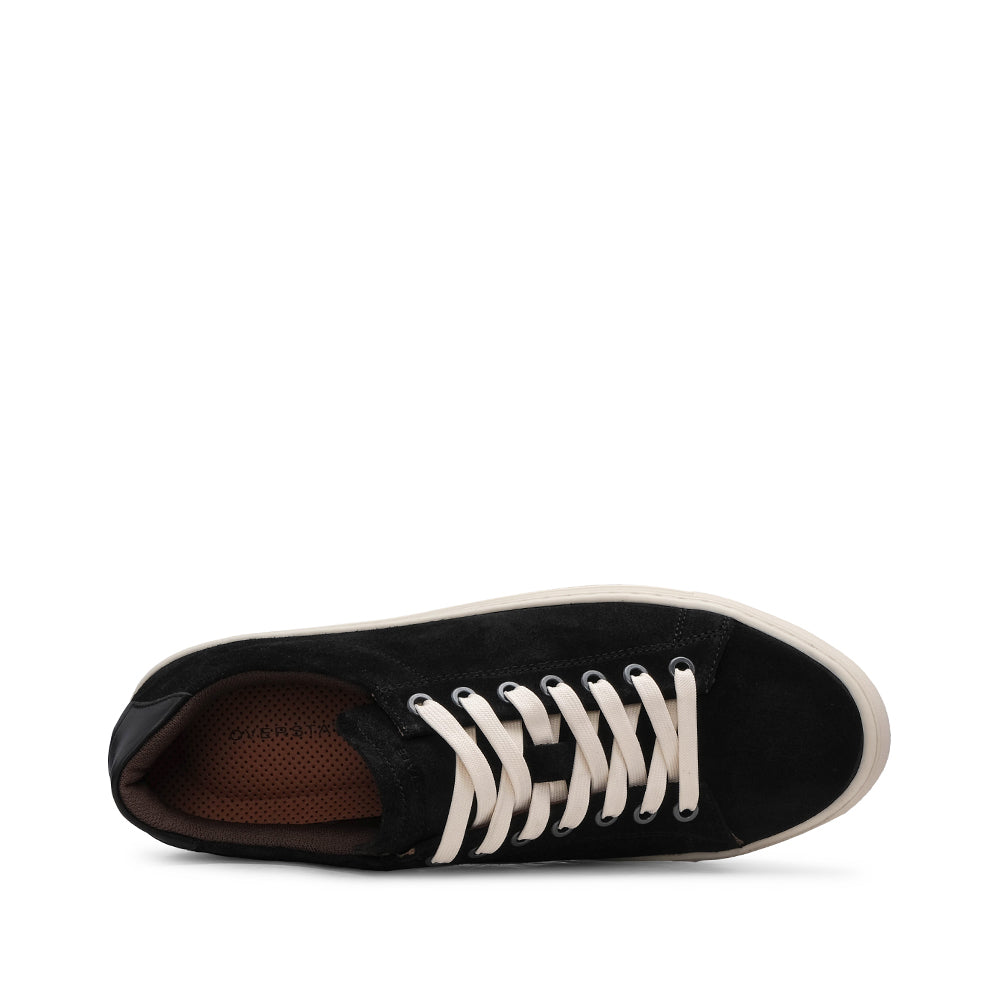 Sapatilha Casual Homem Camurça Preto