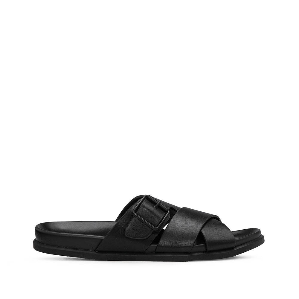 Chinelo Casual Homem Preto